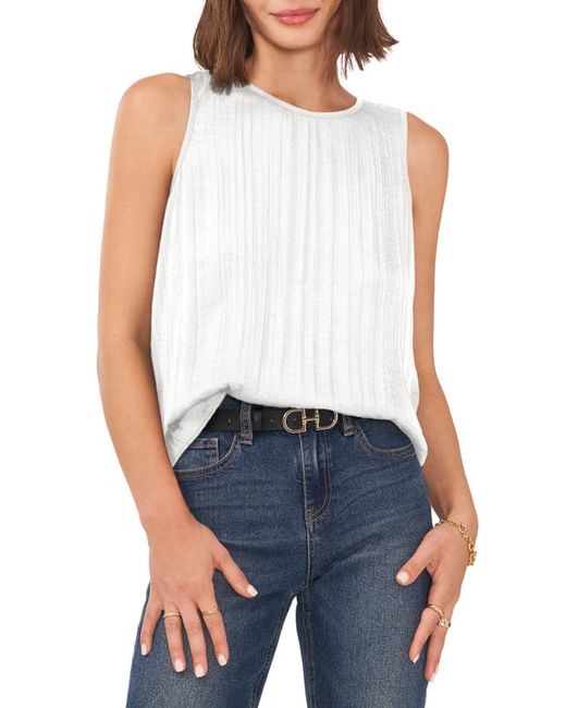 Vince Camuto Pleated Sleeveless Blouse in at