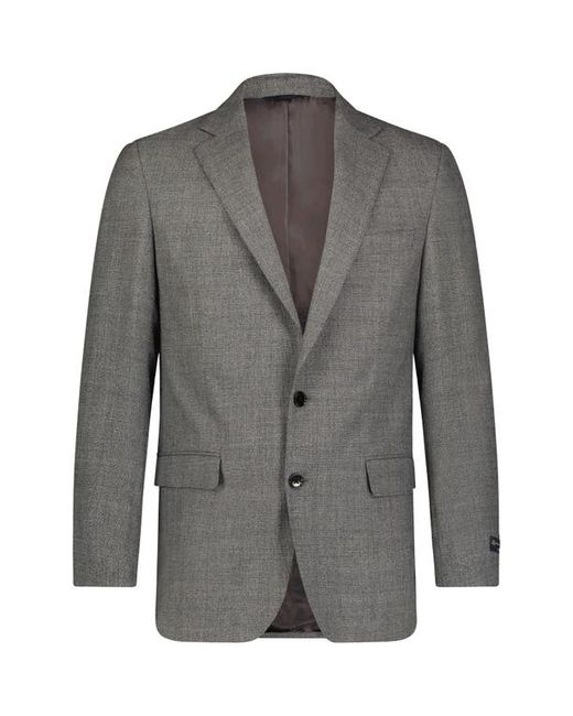 Brooks Brothers Hopsack Regent Fit Wool Sport Coat in Grey Solid at 38 Regular