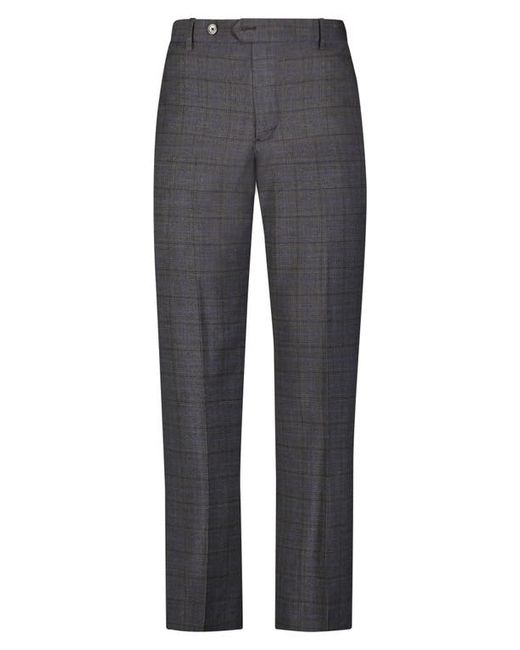 Brooks Brothers Regent Fit Wool Blend Trousers in Charctonalwp at 32 X