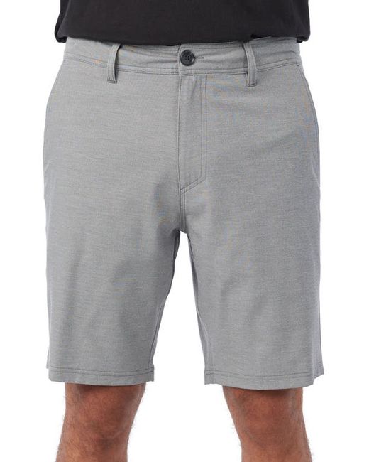 O'Neill Reserve Light Check Water Repellent Bermuda Shorts in at
