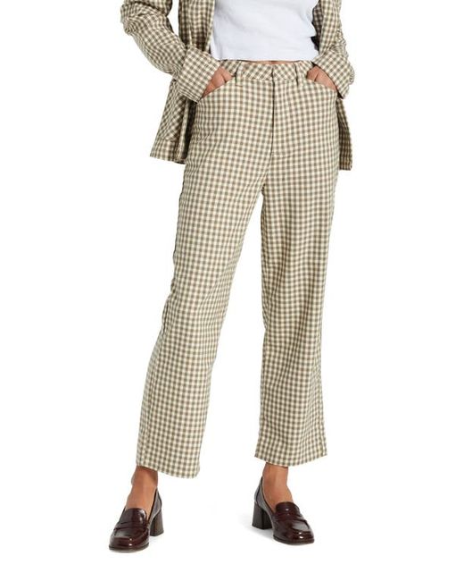 Brixton Thurston Gingham Pants in at