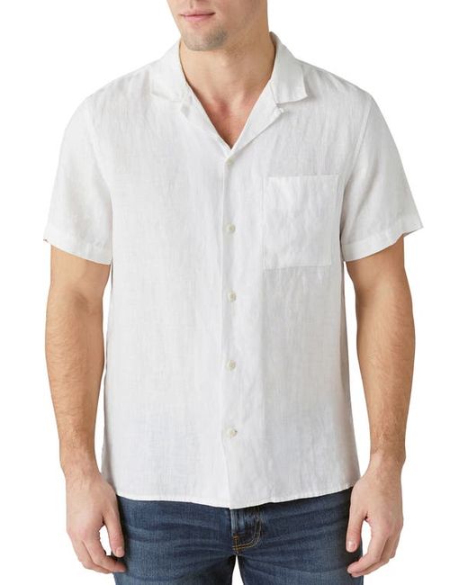 Lucky Brand Short Sleeve Button-Up Shirt in at