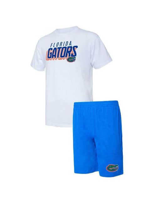Concepts Sport Florida Gators Downfield T-Shirt Shorts Set at
