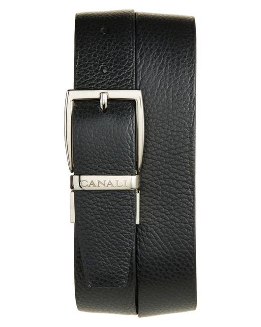 Canali Reversible Leather Belt in at