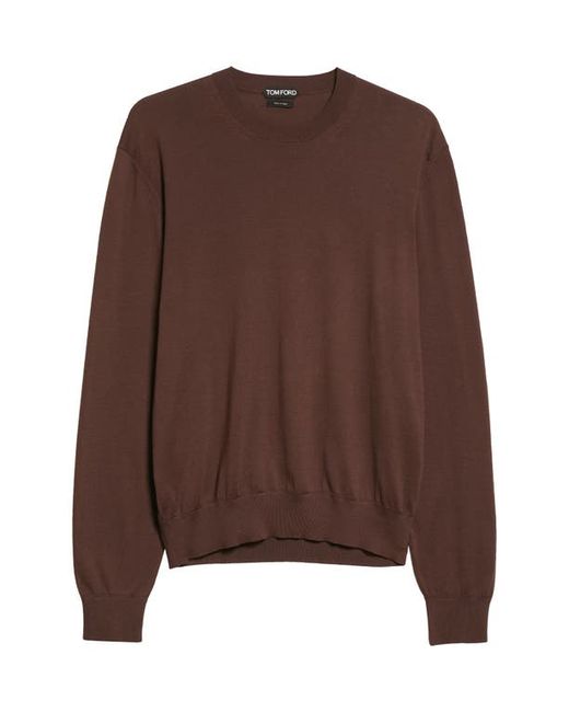 Tom Ford Sea Island Cotton Crewneck Sweater in at