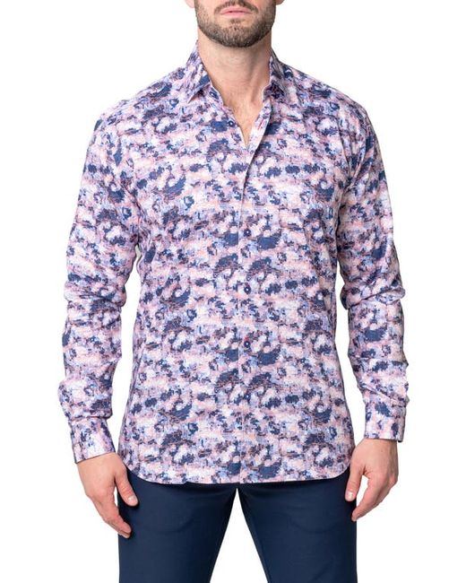 Maceoo Fibonacci Rad Contemporary Fit Button-Up Shirt in at