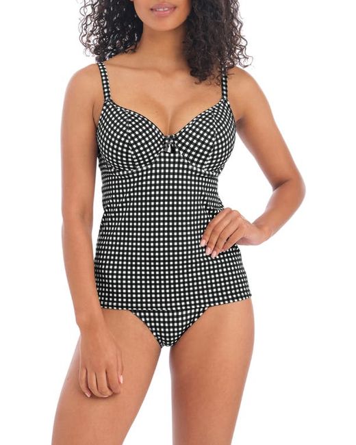 Freya Check In Underwire Tankini Top in at