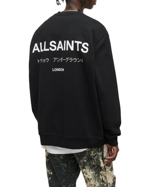 AllSaints Underground Crewneck Sweatshirt in at