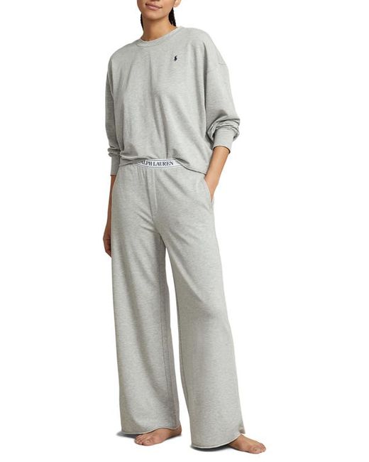 Polo Ralph Lauren Sweatshirt Wide Leg Pajamas in at