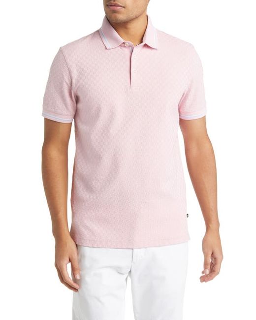 Ted Baker London Palos Regular Fit Textured Cotton Knit Polo in at