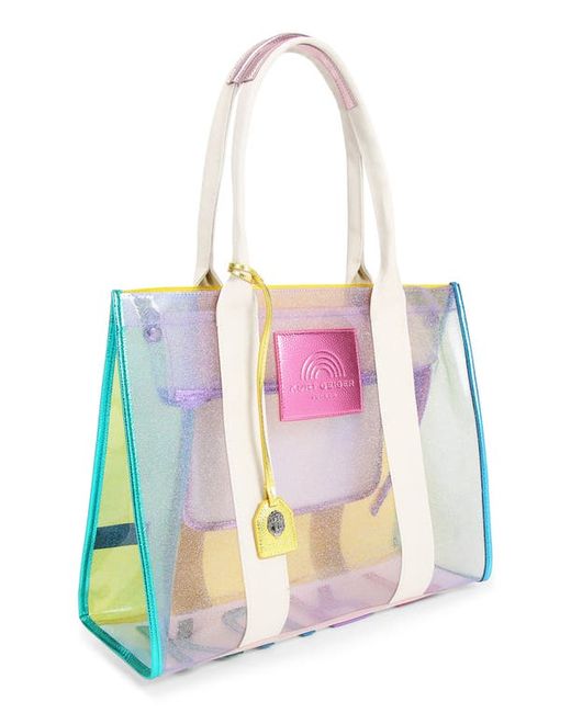 Kurt Geiger London Southbank Clear Vinyl Tote in at