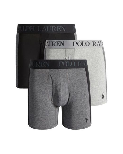 Polo Ralph Lauren Assorted 3-Pack 4D Flex Boxer Briefs in at