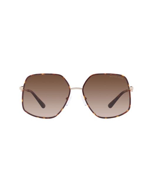 Michael Kors Empire 59mm Gradient Butterfly Sunglasses in at