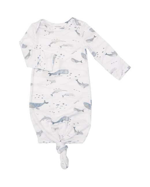 Angel Dear Ocean Print Knotted Gown in at