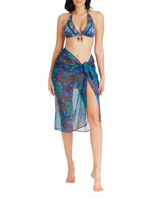 Rod Beattie By the Sea Chiffon Cover-Up Pareo in at
