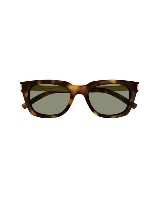 Saint Laurent 51mm Square Sunglasses in at