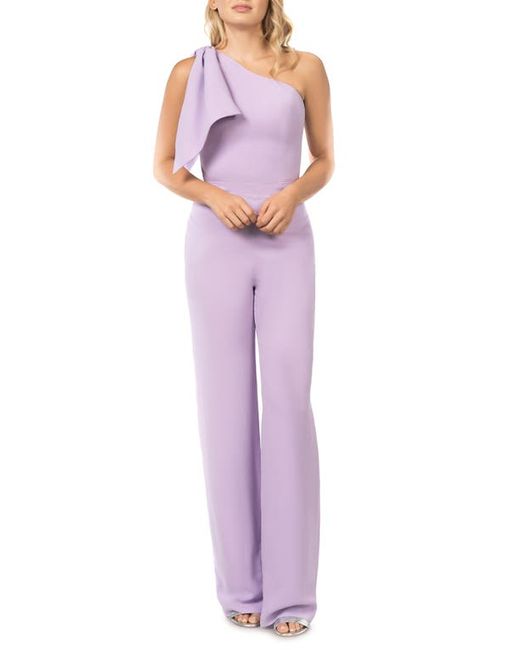 Dress the population Tiffany One-Shoulder Jumpsuit in at