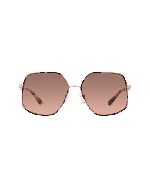 Michael Kors Empire 59mm Gradient Butterfly Sunglasses in at