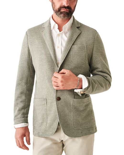 Faherty Brand Inlet Knit Blazer in at