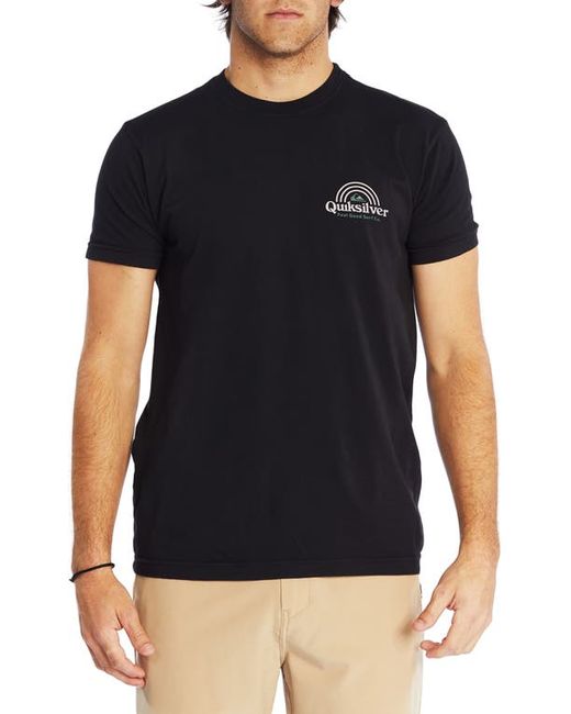 Quiksilver Rainbow Valley Organic Cotton Graphic Tee in at