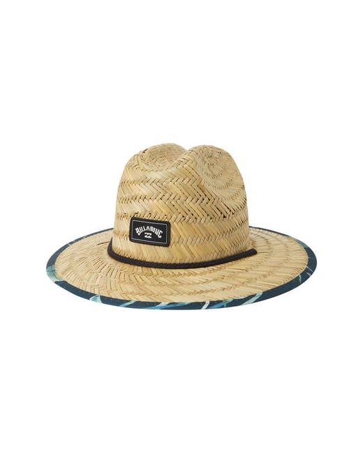Billabong Tides Print Straw Sun Hat in at