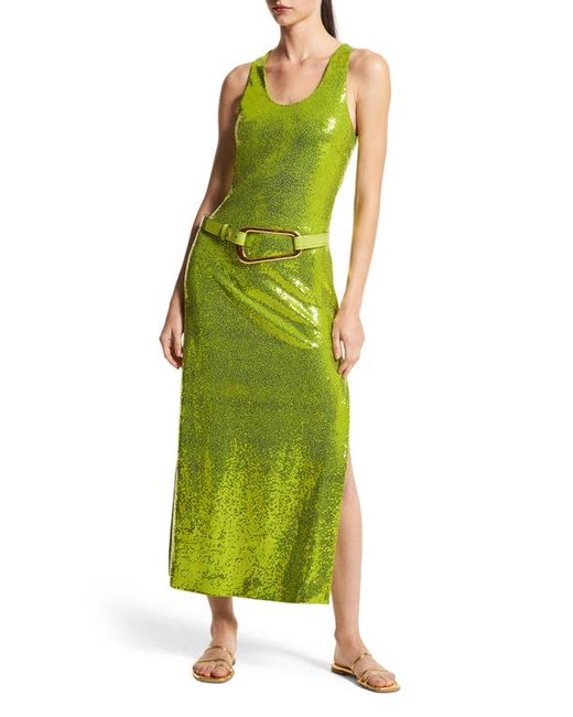 Michael Kors Collection Sequin Jersey Tank Dress in at