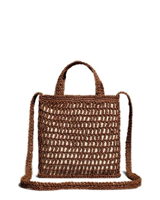 Madewell The Small Transport Straw Crossbody in at