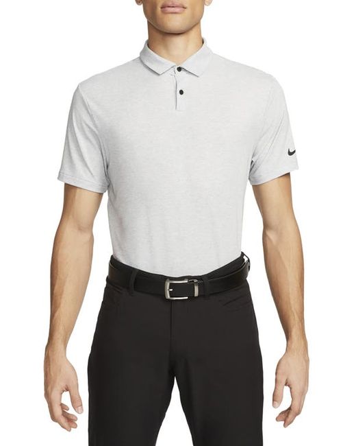Nike Dri-FIT Tour Golf Polo in Light Smoke Grey/Black at