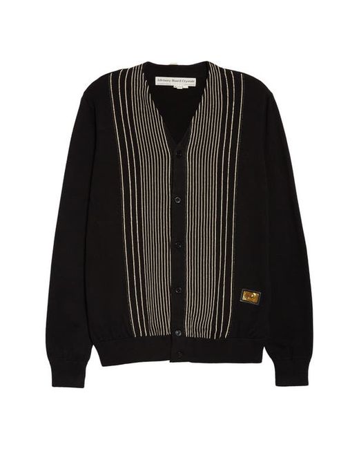 Advisory Board Crystals Abc. 123. Vertical Stripe Cardigan in at