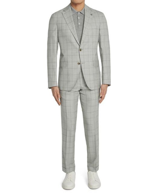 Jack Victor McAllen Unconstructed Plaid Wool Suit in at