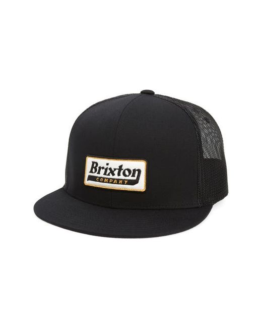 Brixton Steadfast Mesh Snapback Hat in at