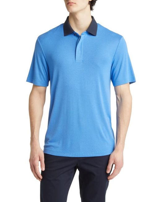 Theory Kayser Regular Fit Short Sleeve Polo in at