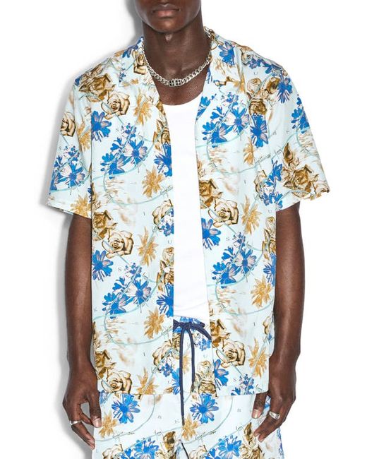 Ksubi Floralist Short Sleeve Resort Shirt in at