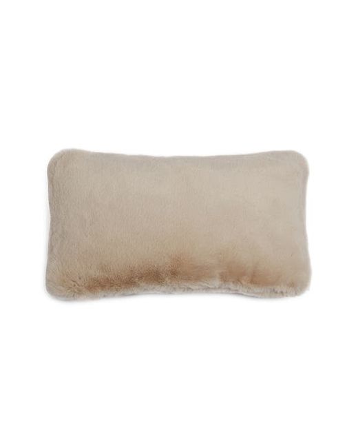 Apparis Cicily Faux Fur Lumbar Pillow Cover in at