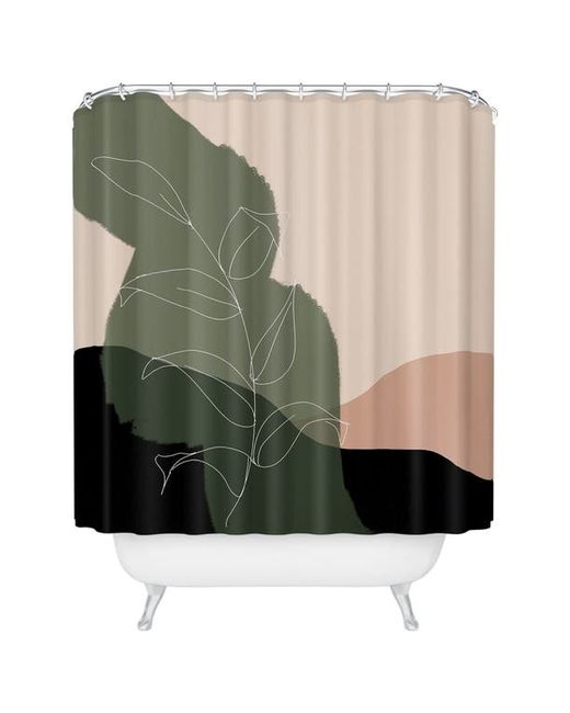 DENY Designs Boho Print Shower Curtain in at