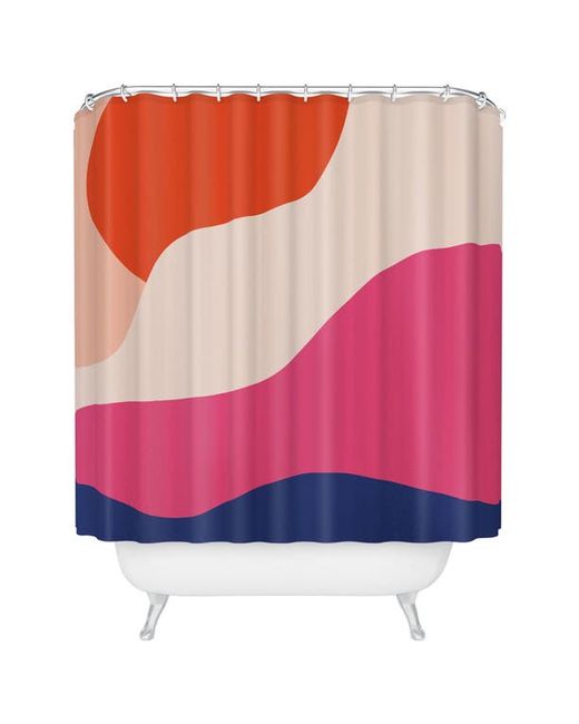 DENY Designs Hello Shower Curtain in at