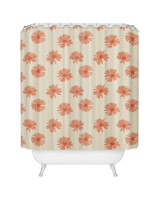 DENY Designs Gerber Daisy Shower Curtain in at