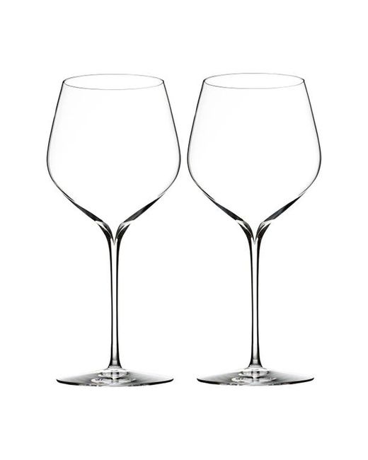 Waterford Elegance Set of 2 Fine Crystal Cabernet Sauvignon Glasses in at