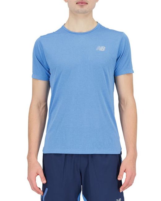 New Balance Impact Run ICEx Recycled Polyester Blend T-Shirt in at