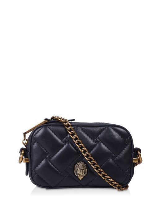 Kurt Geiger London Kensington XS Quilted Leather Camera Bag in at