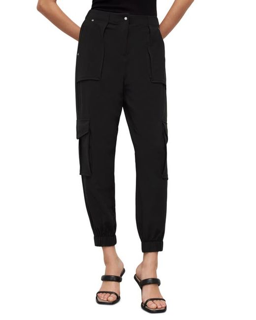 AllSaints Frieda Cargo Jersey Trousers in at