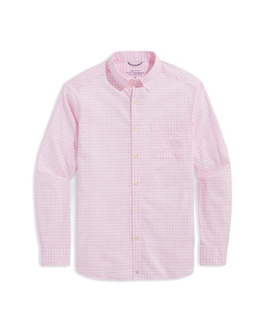 Vineyard Vines Classic Fit Gingham Button-Down Shirt in at