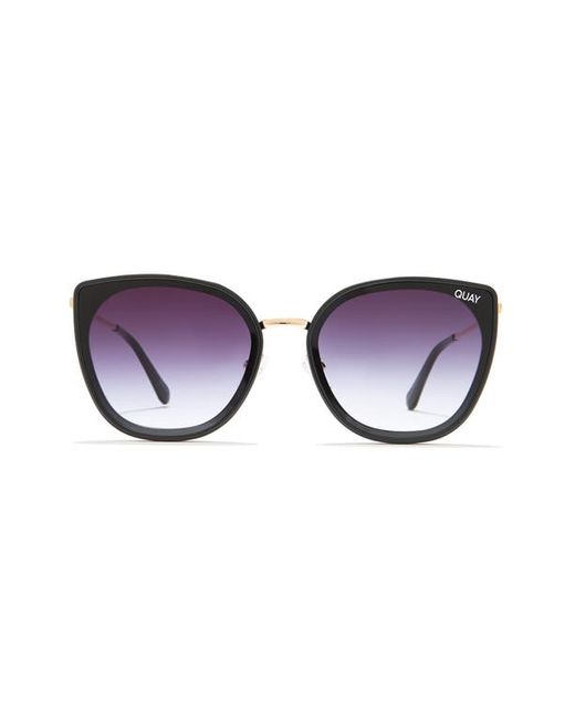 Quay Australia 54mm Flat Out Cat Eye Sunglasses in at
