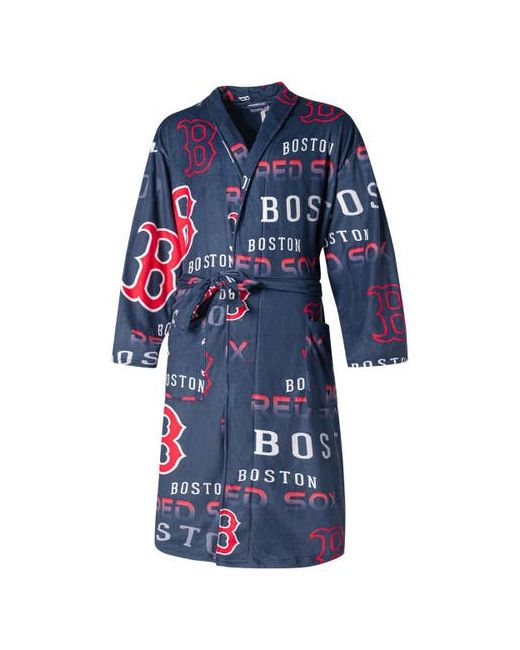 Concepts Sport Boston Red Sox Windfall Microfleece Allover Robe at