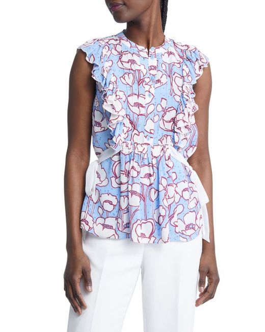 Ted Baker London Audriar Floral Bow Front Blouse in at
