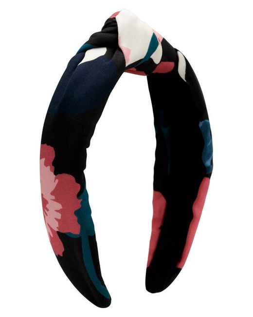Kate Spade New York viney floral silk headband in at