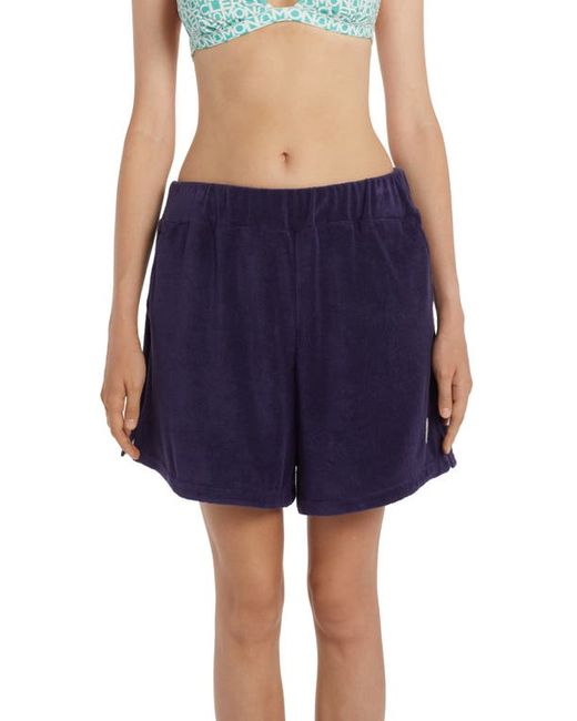 Moncler Cotton Terry Cloth Shorts in at