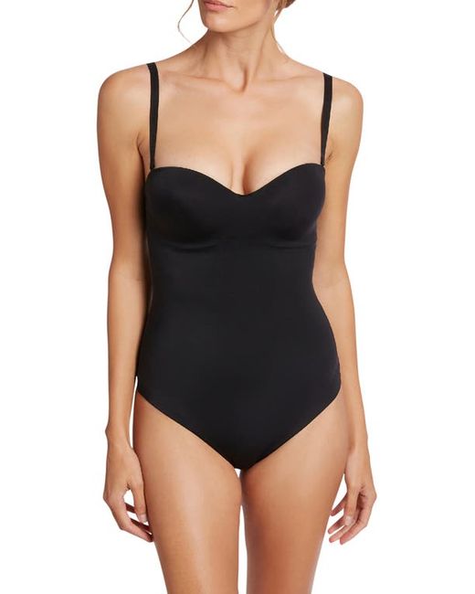 Wolford Mat De Luxe Shaping Thong Bodysuit in at