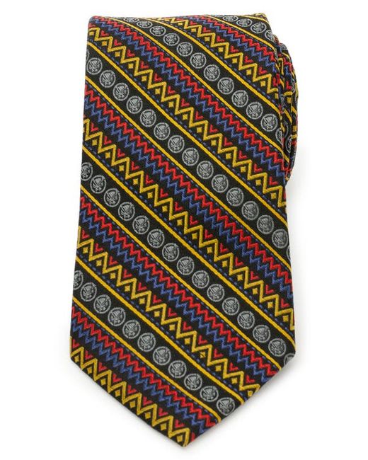 Cufflinks, Inc. Inc. Panther Stripe Silk Blend Tie at