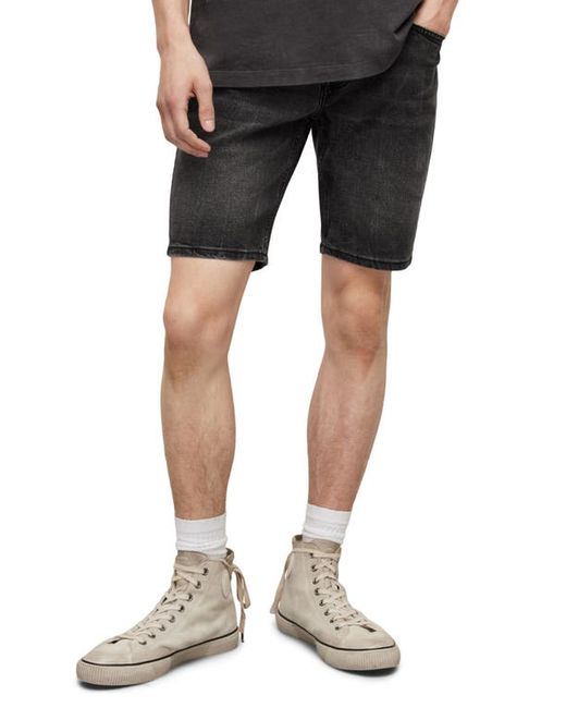 AllSaints Switch Denim Shorts in at